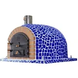 krušna pica peč Mediterrânico 150 royal mosaic (blue)