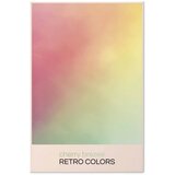 Plakat - Cherry Breeze - Pastel Gradient in Soft Retro Colors 40x60 Bez okvira | shoptok.hr