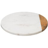 SG OKRETNI PLADANJ MARBLE 30CM, BIJELI Cijene