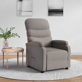  Naslonjač od tkanine smeđesivi | shoptok.hr