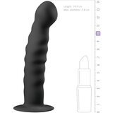 EasyToys - Anal Collection silikonski dildo - crni | shoptok.hr