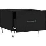  Stolići za kavu 2 kom crni 50x50x40 cm od konstruiranog drva | shoptok.hr