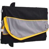 Prikolica za bicikl crno-žuta 30 kg željezna | shoptok.hr
