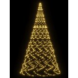  Božićno drvce na stijegu 3000 toplih bijelih LED žarulja 800 cm | shoptok.hr