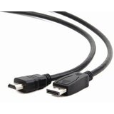 Displayport na HDMI kabal GEMBIRD, CC-DP-HDMI-6, 1,8m, DP male to HDMI type A male Cijene
