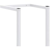  Stalak za ručnike bijeli 25 x 20 x 95 cm čelični | Eponuda.com