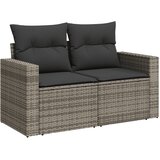  13-dijelni set vrtnih sofa od poliratana s jastucima sivi | shoptok.hr