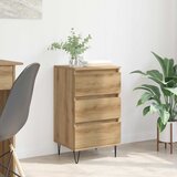  Kreveta Umjetnički hrast 40 x 35 x 70 cm Obrađeno drvo i čelik | shoptok.hr