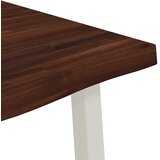  Stol za blagovanje s prirodnim rubom 160 x 70 x 75 cm | shoptok.hr