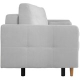 MID.YOU ZOFA S POSTELJNO FUNKCIJO, svetlo siva tekstil | Shoptok.si