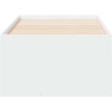  Dnevni krevet s ladicama bijeli 90 x 200 cm konstruirano drvo | shoptok.hr