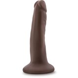 Blush dr. skin plus 5 inch posable dildo chocolate Cene