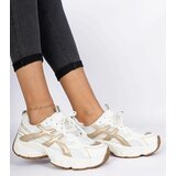 Gemre Beige women's sneakers with a chunky sole Enos | shoptok.hr