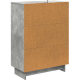  Ormar s ladicama Betonska siva 66 x 34,5 x 90 cm | Eponuda.com