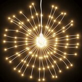  Božićna svjetla zvjezdani prasak 140 LED 2 k topla bijela 17 cm | shoptok.hr