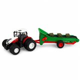  Remote Controlled Agricultural Tractor with Conveyor Belt RC Bale Lights 1:24 | Shoptok.si