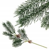  Springos® Božićni ukrasna grančica, smeđa/bijela/zelena | shoptok.hr