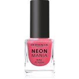 Dermacol Neon Mania lak za nohte odtenek 7 Coral Sunset 5 ml Cene