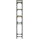  Polica za perilicu rublja boja hrasta 67x25x163 cm drvena | shoptok.hr