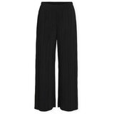 Vila Hlače Noos Plisa Trousers - Black Beauty Črna | Shoptok.si