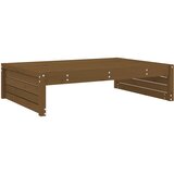  Vrtni tabure boja meda 120 x 80 cm od masivne borovine | shoptok.hr