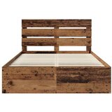  Konstrukcija postelje Star les 150 x 200 cm Masivno borovo les, (5000102713) | Shoptok.si
