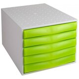  Set ladica Multiform the Box, 5 ladica, Zelena | shoptok.hr