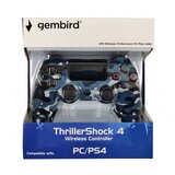 Gembird JPD-Wireless-Thrillershock PC/PS4 CAMO BLUE Bezicni gamepad sa dvostrukom vibracijom v2 Cene
