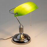  Brilagi - Stona lampa BANK OFFICE 1xE27/60W/230V crna/srebrna/zelena | Eponuda.com