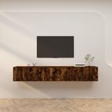  Zidni TV ormarići 3 kom boja dimljenog hrasta 80x34,5x40 cm | shoptok.hr