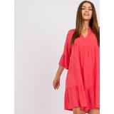 Sublevel Dress-D73761M30214A2-coral | Shoptok.si