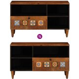 TV ormar s ladicama Orah 80 x 33 5 x 46 cm Čvrsto drvo manga | shoptok.hr