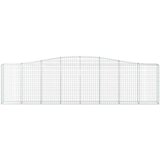  Lučne gabionske košare 3 kom 400x30x100/120cm pocinčano željezo | shoptok.hr