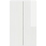 TV stenska omara Visok sijaj bela 59,5 x 31 x 100 cm, (5000113008) | Shoptok.si