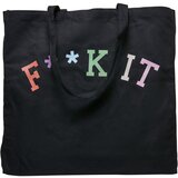 MT Accessoires Canvas bag Fuck It Oversize black | Shoptok.si