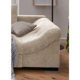 MID.YOU Sedežna Garnitura Alvito, Bež, Žamet, Ležišče | Shoptok.si