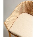 Kave Home Oblazinjen/iz ratana vrtni barski stol v naravni barvi Galea – | Shoptok.si