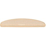  Prostirke za stepenice 15 kom 65x21x4 cm krem poluokrugle velike | shoptok.hr