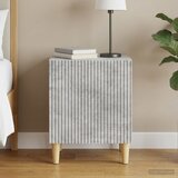  Noćni ormar Betonska siva 43 x 34,5 x 50 cm Konstruirano drvo | shoptok.hr