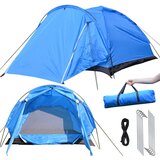  Putnički turistički šator za do 2 osobe 260x150cm plavi | shoptok.hr