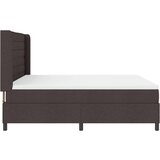  Box Spring postelja z vzmetnico, temno rjava, 180x200 cm, blago, (22050535) | Shoptok.si
