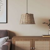  Sjenilo za stropnu svjetiljku smeđe Ø 38 x 23 cm od pruća Cijene