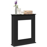 vidaXL Okvir za kamin crni 75 x 20 x 87,5 cm od konstruiranog drva | shoptok.hr