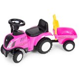 ECO TOYS traktor sa prikolicom pink ecotoys