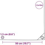 CERADA 650g / m² Bež 1 5 x 10 m Platno s PVC premazom | shoptok.hr