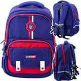 Školski ruksak WeMoo 38x28x19 cm - 20L - plavo/crveni | shoptok.hr
