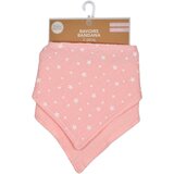 Bébé Douceur Rožnati slinčki iz muslina v kompletu 2 ks – | Shoptok.si