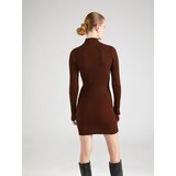 Trendyol Pletena obleka rjava | Shoptok.si