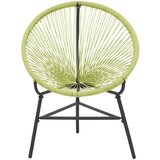 Stolica Acapulco od poliratana zelena | shoptok.hr