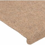  Samoljepljivi otirači za stepenice 15 kom 65x24,5x3,5 cm bež | shoptok.hr